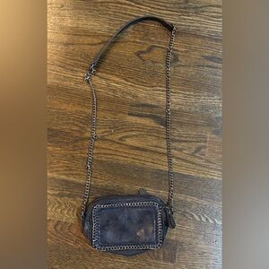 Elegant Black Leather Crossbody Bag